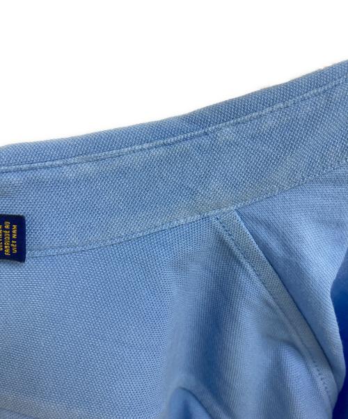 RALPH LAUREN（ラルフローレン）RALPH LAUREN (ラルフローレン) 鹿の子ボタンダウンシャツ ブルー サイズ:XXLの古着・服飾アイテム