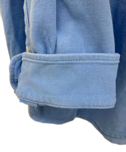 RALPH LAUREN（ラルフローレン）RALPH LAUREN (ラルフローレン) 鹿の子ボタンダウンシャツ ブルー サイズ:XXLの古着・服飾アイテム