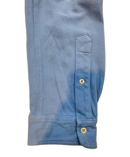 RALPH LAUREN（ラルフローレン）RALPH LAUREN (ラルフローレン) 鹿の子ボタンダウンシャツ ブルー サイズ:XXLの古着・服飾アイテム