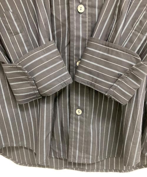 DOLCE & GABBANA（ドルチェ＆ガッバーナ）DOLCE & GABBANA (ドルチェ＆ガッバーナ) ストライプシャツ ブラック サイズ:39 15 1/2の古着・服飾アイテム