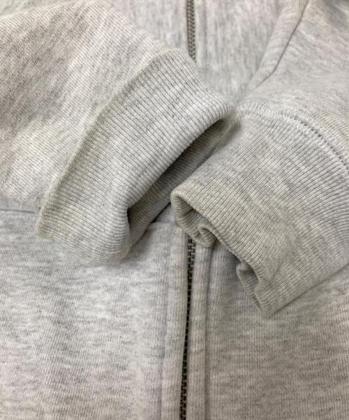 HUF（ハフ）HUF (ハフ) MINI EMB FULL ZIP HOODIE グレー サイズ:Lの古着・服飾アイテム