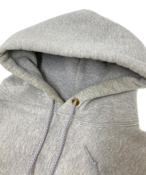 CAMBER（キャンバー）CAMBER (キャンバー) クロスニット プルオーバーフーディー グレー サイズ:Lの古着・服飾アイテム