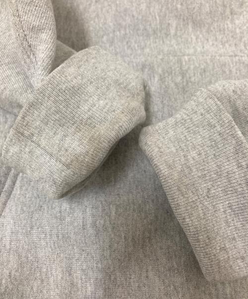 CAMBER（キャンバー）CAMBER (キャンバー) クロスニット プルオーバーフーディー グレー サイズ:Lの古着・服飾アイテム