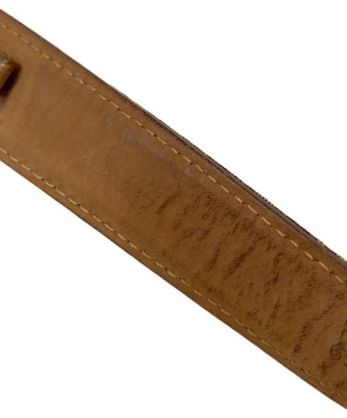 FENDI（フェンディ）FENDI (フェンディ) FFロゴベルト ブラウン×ベージュ サイズ:90|36の古着・服飾アイテム