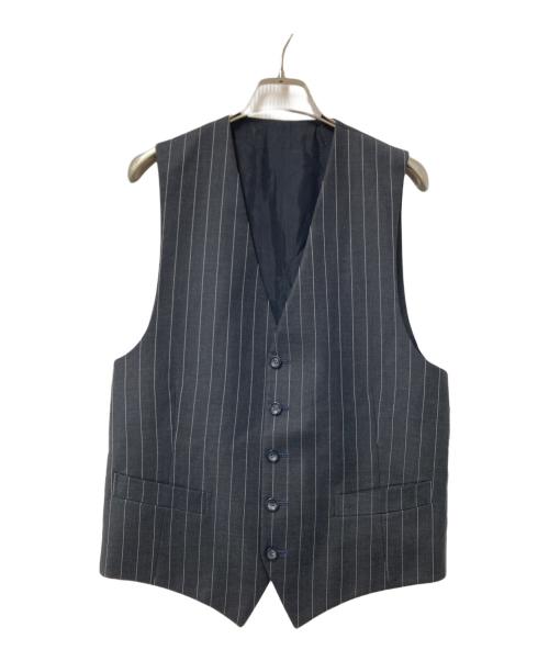 GIORGIO ARMANI（ジョルジョアルマーニ）GIORGIO ARMANI (ジョルジョアルマーニ) 3Pセットアップスーツ ブラック サイズ:46の古着・服飾アイテム