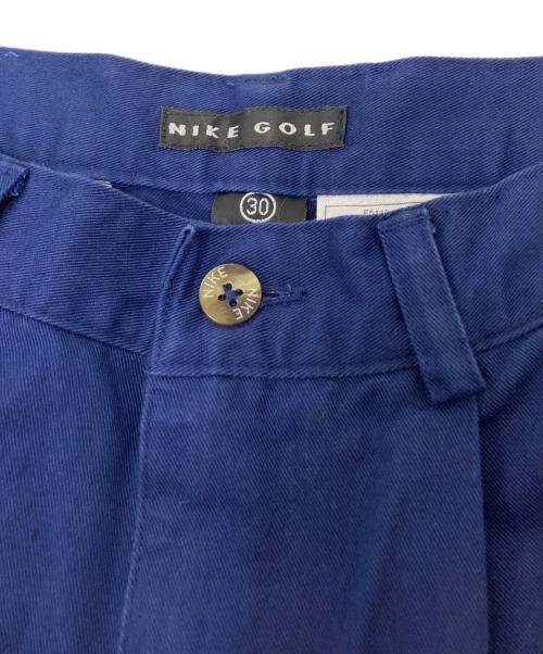 NIKE GOLF（ナイキゴルフ）NIKE GOLF (ナイキゴルフ) 90-00‘Sツータックハーフパンツ ネイビー サイズ:30の古着・服飾アイテム
