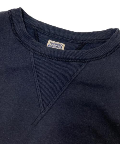 TENDERLOIN（テンダーロイン）TENDERLOIN (テンダーロイン) Vガゼットスウェット ネイビー サイズ:Sの古着・服飾アイテム