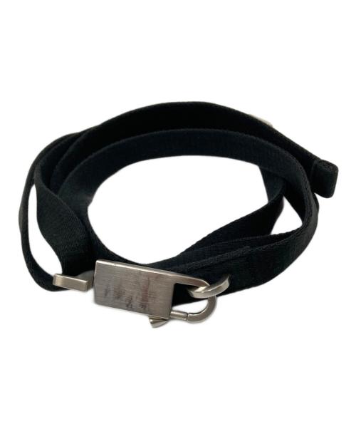 RICK OWENS（リックオウエンス）RICK OWENS (リックオウエンス) disco belt ブラック サイズ:下記参照の古着・服飾アイテム