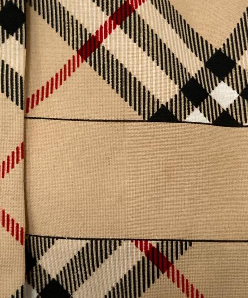 BURBERRY GOLF（バーバリーゴルフ）BURBERRY GOLF (バーバリーゴルフ) ノヴァチェックキュロットスカート ベージュ サイズ:Mの古着・服飾アイテム