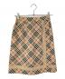 BURBERRY GOLF（バーバリーゴルフ）の古着「ノヴァチェックキュロットスカート」｜ベージュ