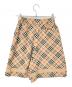 BURBERRY GOLF (バーバリーゴルフ) ノヴァチェックキュロットスカート ベージュ サイズ:M：4000円