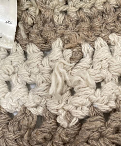 LEINWANDE（ラインヴァンド）LEINWANDE (ラインヴァンド) 鍵編みバケットハット ベージュ サイズ:下記参照の古着・服飾アイテム