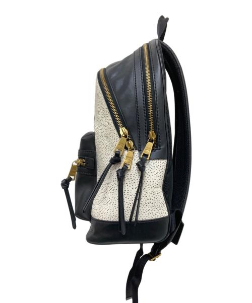 COACH（コーチ）COACH (コーチ) Keith Haring (キースヘリング) DISNEY (ディズニー) コラボリュック ホワイト×ブラック サイズ:下記参照の古着・服飾アイテム