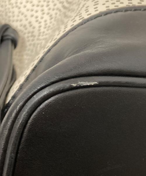 COACH（コーチ）COACH (コーチ) Keith Haring (キースヘリング) DISNEY (ディズニー) コラボリュック ホワイト×ブラック サイズ:下記参照の古着・服飾アイテム