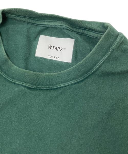 WTAPS（ダブルタップス）WTAPS (ダブルタップス) WTVUA / SS / COTTON Tシャツ グリーン サイズ:X 02の古着・服飾アイテム