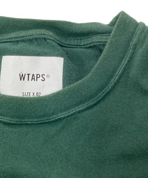 WTAPS（ダブルタップス）WTAPS (ダブルタップス) WTVUA / SS / COTTON Tシャツ グリーン サイズ:X 02の古着・服飾アイテム