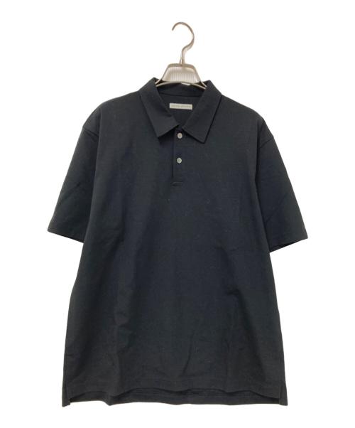 UNITED ARROWS（ユナイテッドアローズ）UNITED ARROWS (ユナイテッドアローズ) ポンチポロシャツ ブラック サイズ:XLの古着・服飾アイテム