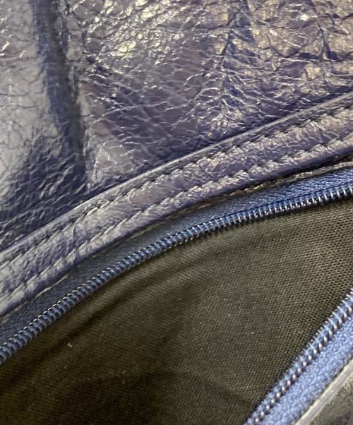 BALENCIAGA（バレンシアガ）BALENCIAGA (バレンシアガ) エクスプローラーショルダーポーチ ネイビー サイズ:下記参照の古着・服飾アイテム