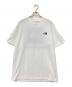 THE NORTH FACE（ザ ノース フェイス）の古着「ショートスリーブバンダナスクエアロゴティー」｜ホワイト