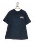 stussy（ステューシー）の古着「プリントTシャツ」｜ブラック