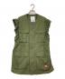 coen（コーエン）の古着「別注フリルベスト」｜オリーブ