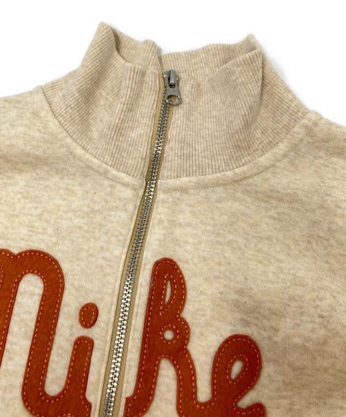 NIKE（ナイキ）NIKE (ナイキ) オーバーサイズド 1/2ジップ クロップ フリース スウェット ベージュ サイズ:Lの古着・服飾アイテム