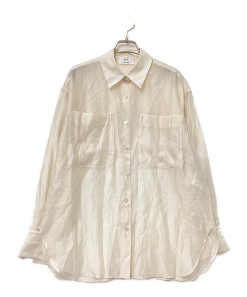 1er Arrondissement（プルミエ アロンディスモン）1er Arrondissement (プルミエ アロンディスモン) シアーシャツ ベージュ サイズ:36の古着・服飾アイテム