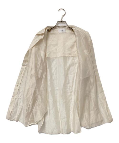 1er Arrondissement（プルミエ アロンディスモン）1er Arrondissement (プルミエ アロンディスモン) シアーシャツ ベージュ サイズ:36の古着・服飾アイテム