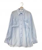 1er Arrondissementプルミエ アロンディスモン）の古着「シアーシャツ」｜ブルー