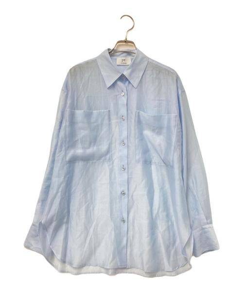 1er Arrondissement（プルミエ アロンディスモン）1er Arrondissement (プルミエ アロンディスモン) シアーシャツ ブルー サイズ:36の古着・服飾アイテム