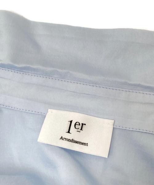 1er Arrondissement（プルミエ アロンディスモン）1er Arrondissement (プルミエ アロンディスモン) シアーシャツ ブルー サイズ:36の古着・服飾アイテム