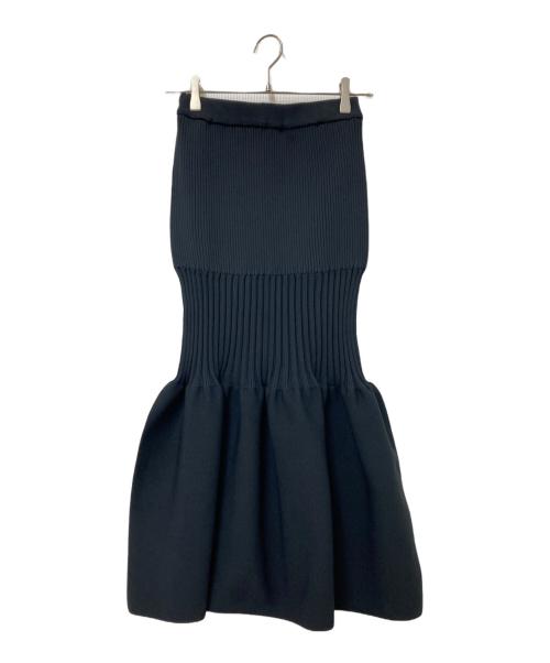 CFCL（シーエフシーエル）CFCL (シーエフシーエル) FLUTED MERMAID SKIRT ブラック サイズ:1の古着・服飾アイテム