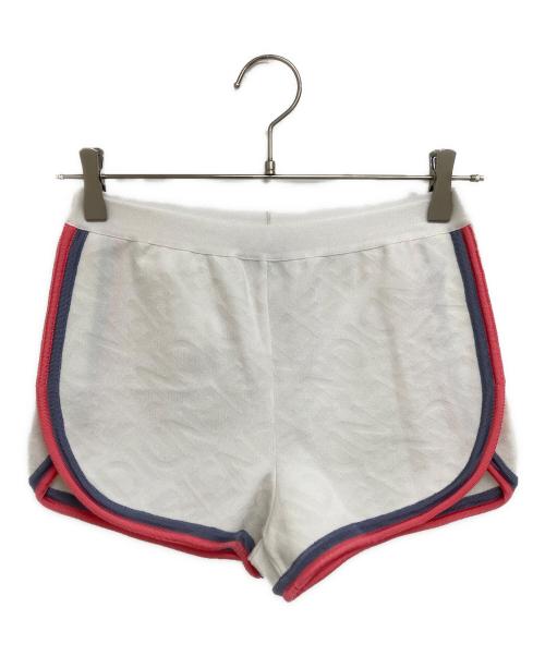 FENDI（フェンディ）FENDI (フェンディ) ズッカ柄ショートパンツ ホワイト サイズ:Mの古着・服飾アイテム