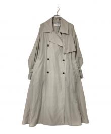 FRAY ID（フレイ アイディー）の古着「ライトフレアトレンチコート」｜ベージュ