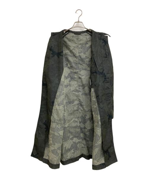 BRU NA BOINNE（ブルーナボイン）BRU NA BOINNE (ブルーナボイン) ガリーベアコート オリーブ サイズ:Lの古着・服飾アイテム