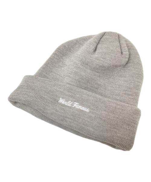 New Era（ニューエラ）New Era (ニューエラ) SUPREME (シュプリーム) ニット帽 グレー サイズ:下記参照の古着・服飾アイテム