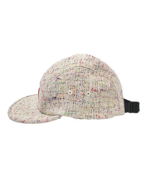 SUPREME（シュプリーム）SUPREME (シュプリーム) 24FW denim boucle camp cap ホワイト サイズ:下記参照の古着・服飾アイテム