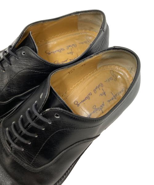 LAVORAZIONE ARTIGIANALE（ラボラツィオーネアルティッジャナーレ）LAVORAZIONE ARTIGIANALE (ラボラツィオーネアルティッジャナーレ) green label relaxing (グリーンレーベルリラクシング) ストレートチップシューズ ブラック サイズ:42の古着・服飾アイテム