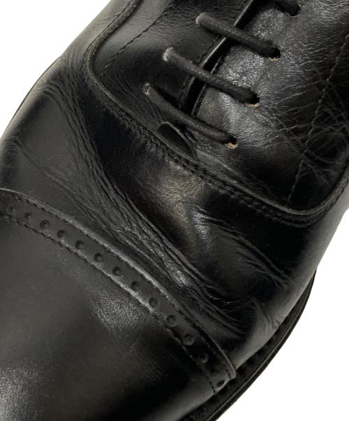 LAVORAZIONE ARTIGIANALE（ラボラツィオーネアルティッジャナーレ）LAVORAZIONE ARTIGIANALE (ラボラツィオーネアルティッジャナーレ) green label relaxing (グリーンレーベルリラクシング) ストレートチップシューズ ブラック サイズ:42の古着・服飾アイテム