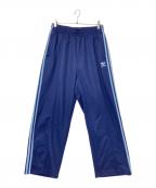 adidasアディダス）の古着「トラックパンツ」｜ネイビー
