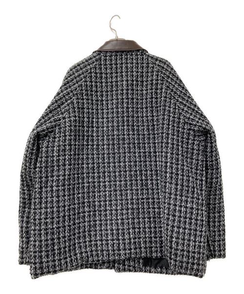 selle glant（セレグランテ）selle glant (セレグランテ) ツイードジャケット ブラック サイズ:Mの古着・服飾アイテム