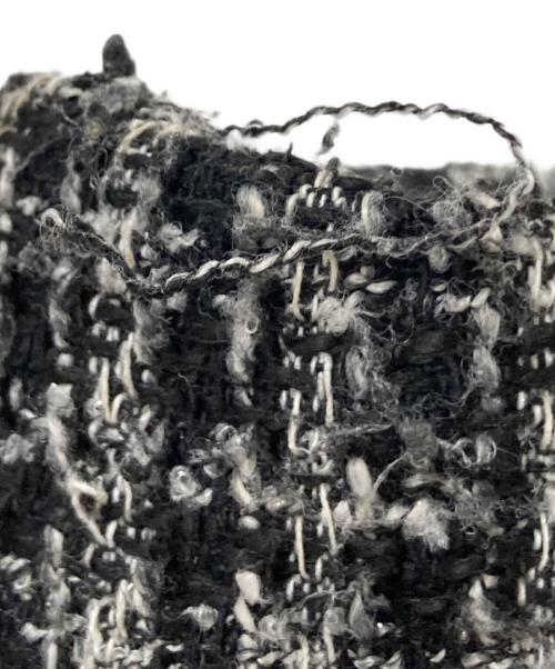 selle glant（セレグランテ）selle glant (セレグランテ) ツイードジャケット ブラック サイズ:Mの古着・服飾アイテム