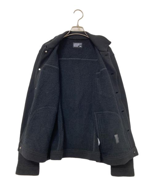 LOOPWHEELER（ループウィラー）LOOPWHEELER (ループウィラー) コットンウールトラッカージャケット ブラック サイズ:MEDIUMの古着・服飾アイテム