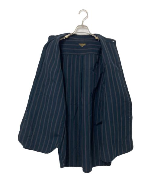 A vontade（アボンタージ）A vontade (アボンタージ) Banded Collar Shirts ネイビー サイズ:Sの古着・服飾アイテム