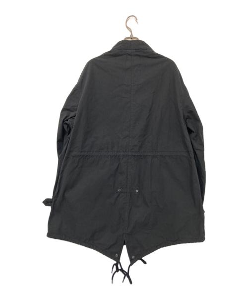 HOUSTON（ヒューストン）HOUSTON (ヒューストン) ミリタリージャケット ブラック サイズ:XXSの古着・服飾アイテム