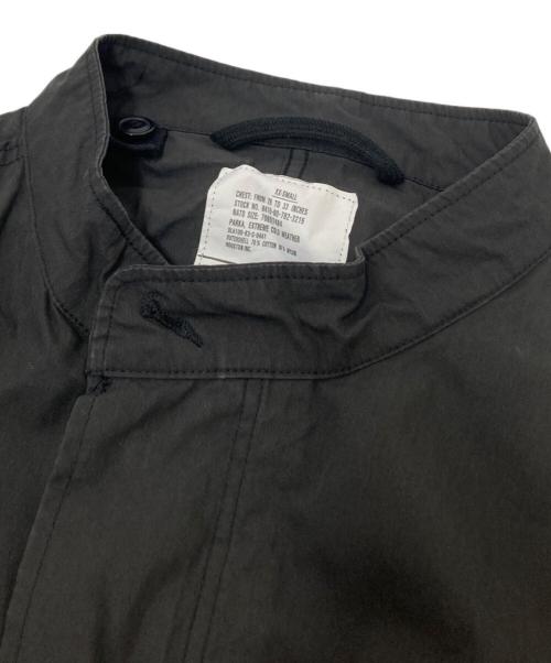 HOUSTON（ヒューストン）HOUSTON (ヒューストン) ミリタリージャケット ブラック サイズ:XXSの古着・服飾アイテム