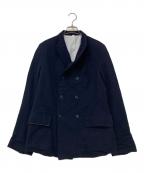 Bergfabelバーグファベル）の古着「リネンダブルチロリアンジャケット」｜ネイビー