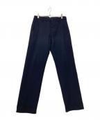 MHLエムエイチエル）の古着「ウールパンツ」｜ブラック