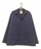 MARKAWAREマーカウェア）の古着「オープンカラーシャツ」｜ネイビー