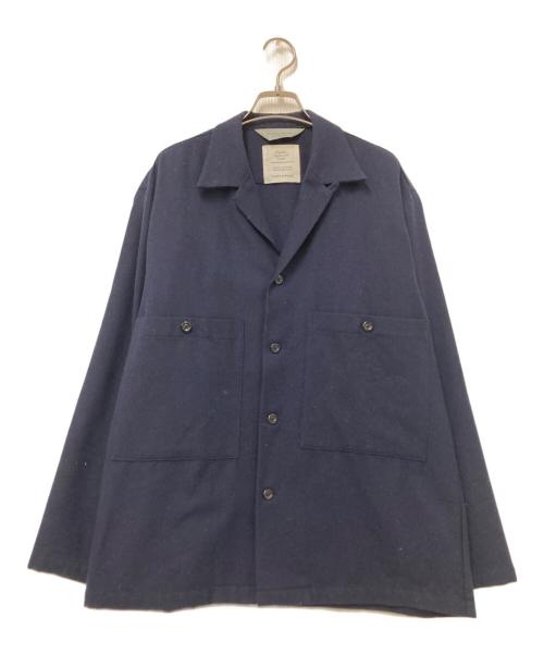 MARKAWARE（マーカウェア）MARKAWARE (マーカウェア) オープンカラーシャツ ネイビー サイズ:2の古着・服飾アイテム